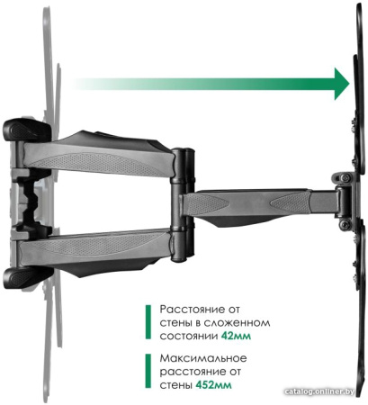 Кронштейн Onkron для телевизора 32"-70" черный M5