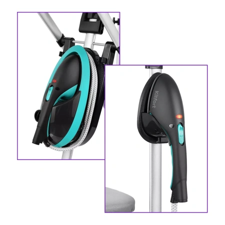 Гладильная система Kitfort KT-992-2 (черно-бирюзовый)