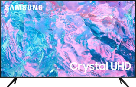 Телевизор Samsung Crystal UHD 4K CU7100 UE50CU7100UXRU (50", 3840x2160 (4K UHD), VA, 60 Гц, Smart TV (Samsung Tizen), Wi-Fi, Bluetooth, черный)