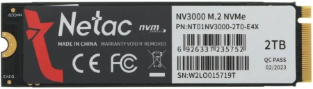 Внутренний SSD-накопитель Netac NV3000 2TB NT01NV3000-2T0-E4X