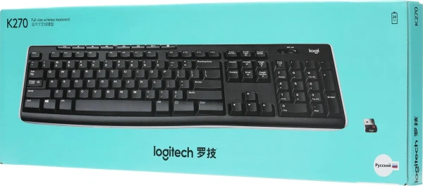 Беспроводная клавиатура Logitech K270 920-003058 (черный)