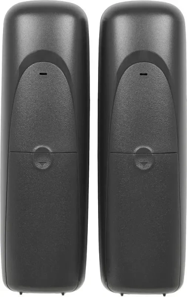 Радиотелефон Panasonic KX-TG1612RUH (база + 2 трубки, цвет серый)