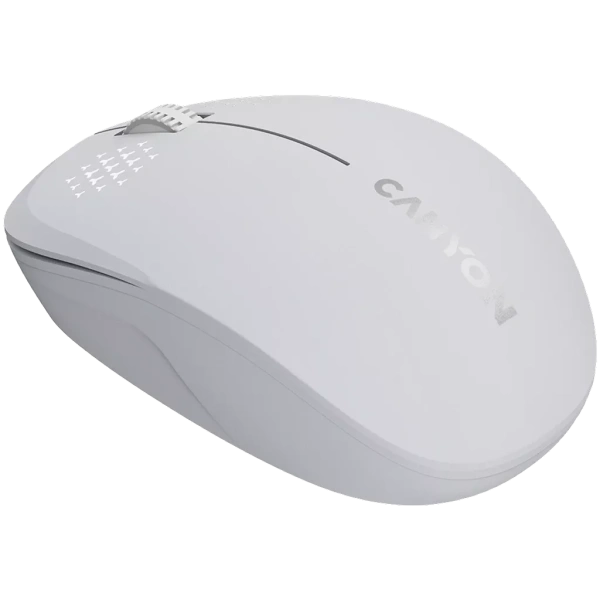 Мышь Canyon MW-04 (оптическая, 1200 dpi, 3 кнопки, белая)