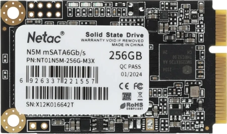 Внутренний SSD-накопитель Netac N5M 256GB NT01N5M-256G-M3X