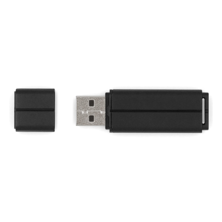 Флешка 4GB Mirex Color Blade Line USB 2.0 (черный)