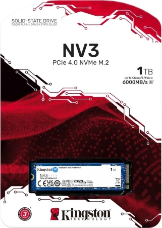 SSD Kingston NV3 1TB SNV3S/1000G