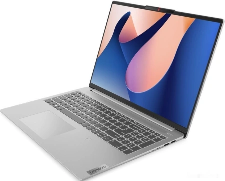 Ноутбук Lenovo IdeaPad Slim 5 16IRL8 16.0" 2560 x 1600, IPS, 60 Гц, Intel Core i5 13420H, 16 ГБ LPDDR5X, SSD 512 ГБ, видеокарта встроенная, без ОС, цвет крышки серый, аккумулятор 75.4 Вт·ч