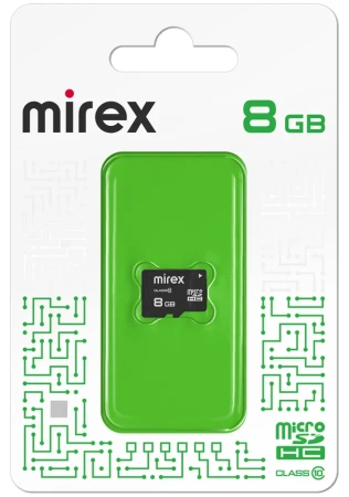 Карта памяти Mirex 8GB microSDHC 13612-MC10SD08