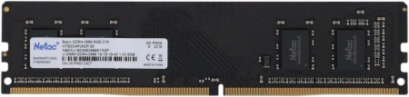 Оперативная память Netac 8GB Basic DDR4 NTBSD4P26SP-08 (2666МГц)