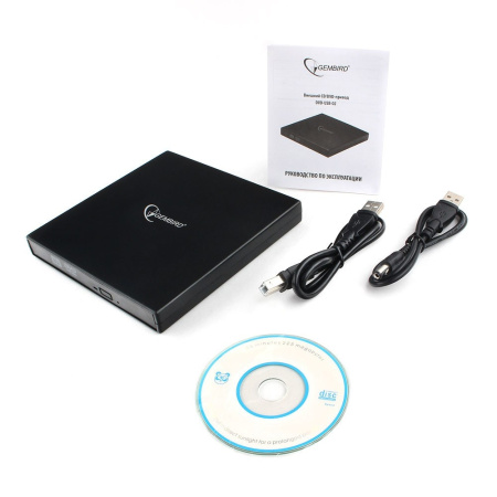 Внешний DVD привод Gembird DVD-USB-02 (USB)