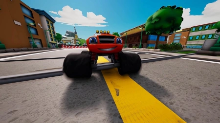 Blaze and the Monster Machines: Axle City Racers для PS4 (русская версия)