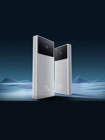 Внешний аккумулятор Baseus Star-Lord Digital Display Fast Charge Power Bank 22.5W 10000mAh (белый)