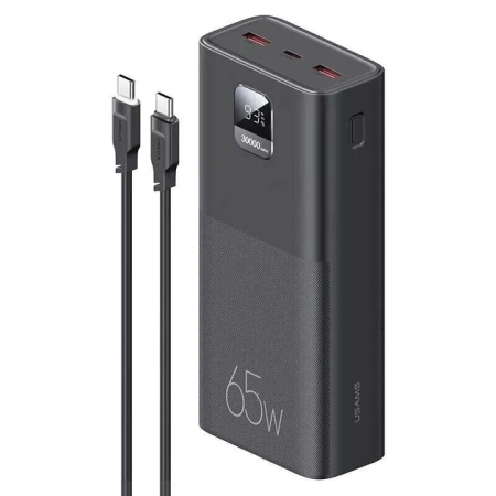 Внешний аккумулятор Usams CD185 PB68 Black (ATXLOGTC01)