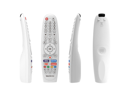 Телевизор Topdevice TDTV32CS04HWE (32", 1366x768 (HD), VA, Smart TV (Android TV), Wi-Fi, Bluetooth, белый)