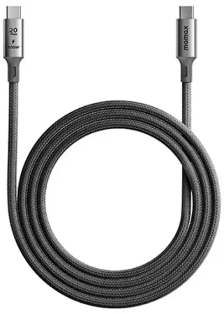 Кабель Momax Elite DC31D (Type-C, 1м, черный)
