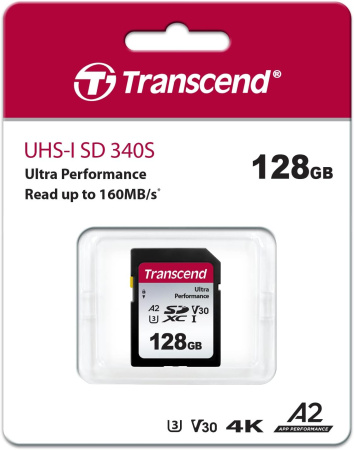 Карта памяти Transcend SDXC 340S 128GB TS128GSDC340S