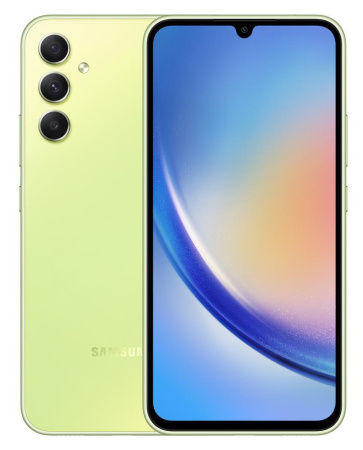Смартфон Samsung Galaxy A34 8/256Gb Awesome Lime