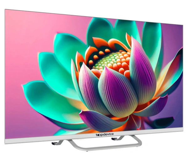 Телевизор Topdevice SMART TV YаOS TDTV32CS07HWE (32", 1366х768, Smart TV (YаOS), белый)