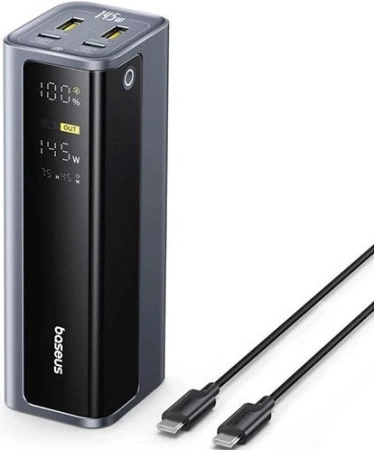 Внешний аккумулятор Baseus EnerGeek GP12 Fast Charging Power Bank with Digital Display 20800mAh 145W