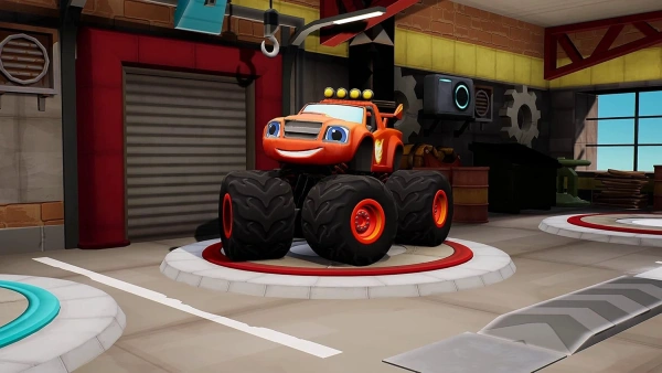 Blaze and the Monster Machines: Axle City Racers для PS4 (русская версия)
