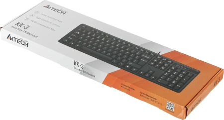 Клавиатура A4Tech KK-3 (черный)