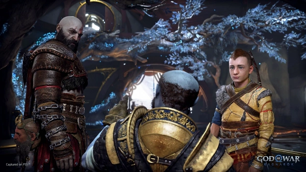 God of War: Ragnarok для PS4 (без русской озвучки, с русскими субтитрами)