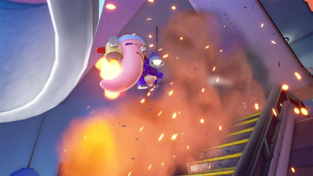 Worms Rumble: Fully Loaded Edition для PS4 (русские субтитры)