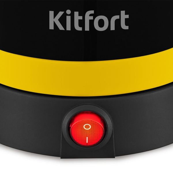 Электрическая турка Kitfort KT-7183-3 (черно-желтый)