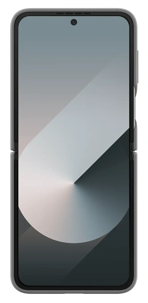 Чехол Samsung Silicone Case Flip 6 (серый)