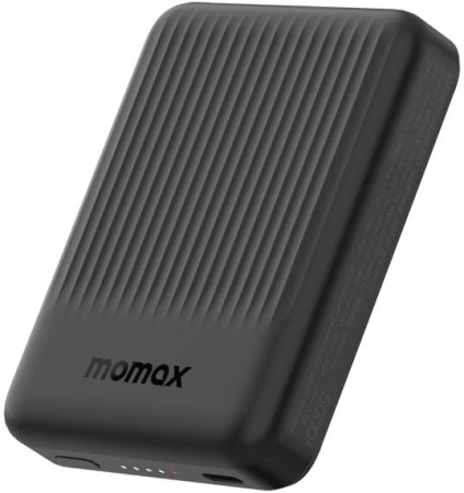 Портативное зарядное устройство Momax Q.MAG Minimal IP122 5000mAh (Type-C, 15W, черный)