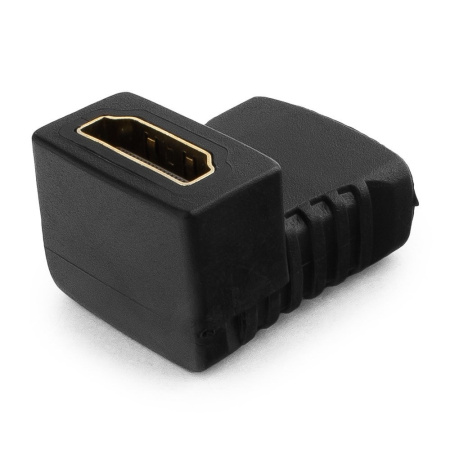Адаптер HDMI Cablexpert A-HDMI-FFL (F-F, черный)