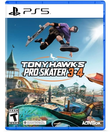 Tony Hawk's Pro Skater 3 + 4 для PS5 (английская версия)