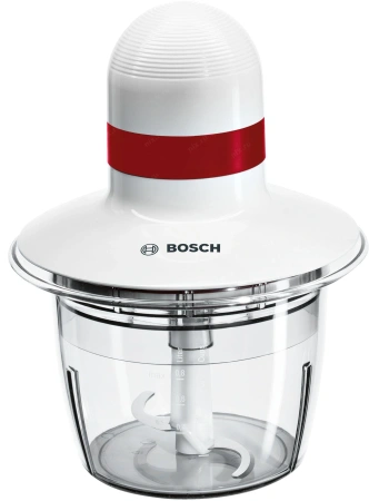 Измельчитель Bosch MMRP1000 (белый/красный)
