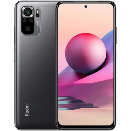 Смартфон Xiaomi Redmi Note 10S 6GB/128GB M2101K7BG без NFC (серый оникс)