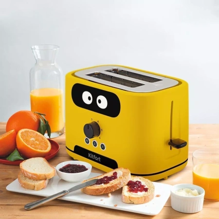 Тостер Kitfort KT-4093-1 (желтый)