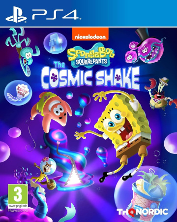 SpongeBob SquarePants: The Cosmic Shake для PS4 (русские субтитры)