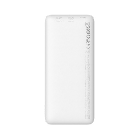 Портативное зарядное устройство Baseus Airpow Fast Charge 10000mAh PPQD090002 (20W, белый)
