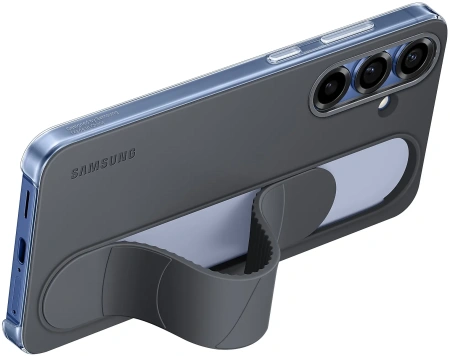Чехол-накладка Samsung Standing Grip Case S25+ (черный)