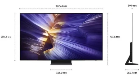Телевизор Samsung OLED S90F 4K Vision AI QE55S90FAUXRU (55", 3840x2160, OLED (QD-OLED), Smart TV (Samsung Tizen), Wi-Fi)