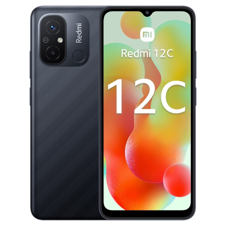 Смартфон REDMI 12C 4GB/128GB Graphite Gray RU (22126RN91Y)