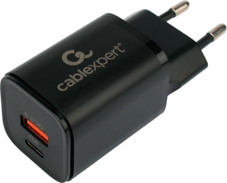 Сетевое зарядное Cablexpert MP3A-PC-43 (черный)