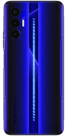Смартфон TECNO POVA 3 6GB/128GB Electric blue (LF7n)