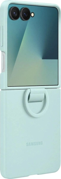 Чехол Samsung Ring Case Z Flip7 EF-PF766TMEGRU (мятный)