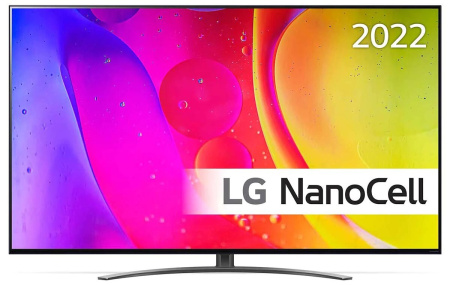 Телевизор LG NanoCell NANO82 55NANO826QB, 55", черный, СТБ