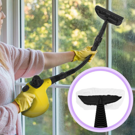 Пароочиститель Kitfort KT-9138-3 (черно-желтый)