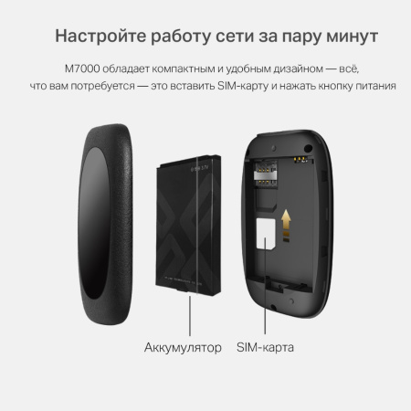 Мобильный 4G Wi-Fi роутер TP-Link M7200