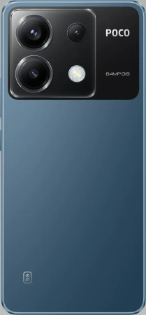 Смартфон POCO X6 5G 12GB/256GB Blue RU (23122PCD1G)