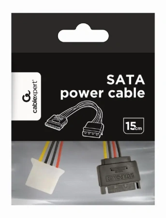 Адаптер Cablexpert CC-SATA-PS (MOLEX/SATA Power, 15см)