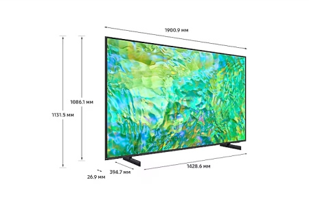 Телевизор Samsung UE85CU8000UXRU (85", 4K, Smart TV, Wi-Fi)