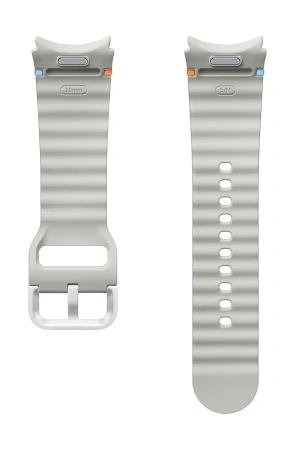 Ремешок Samsung Sport Galaxy Watch7 ET-SNL30SSEGRU (20мм, S/M, серебристый)